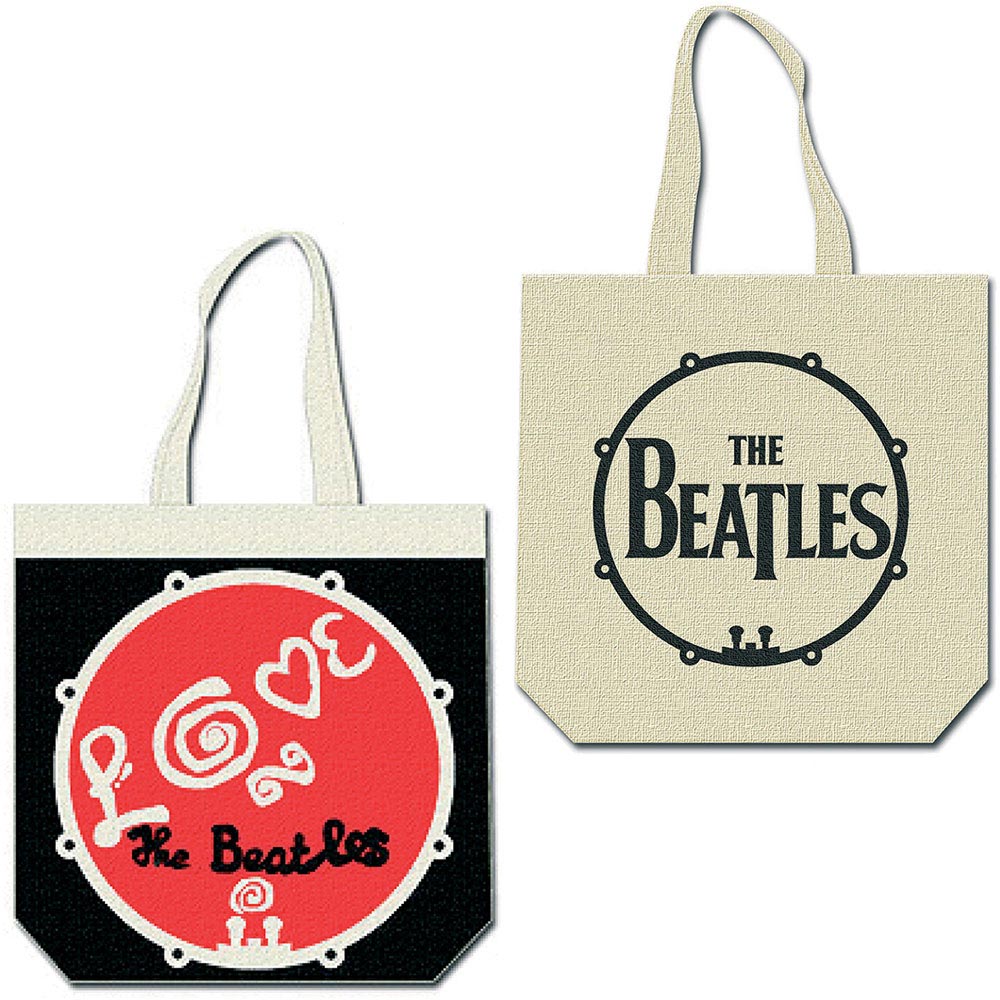 THE BEATLES ビートルズ (結成 65周年 ) - LOVE DRUM / トートバッグ - PGS